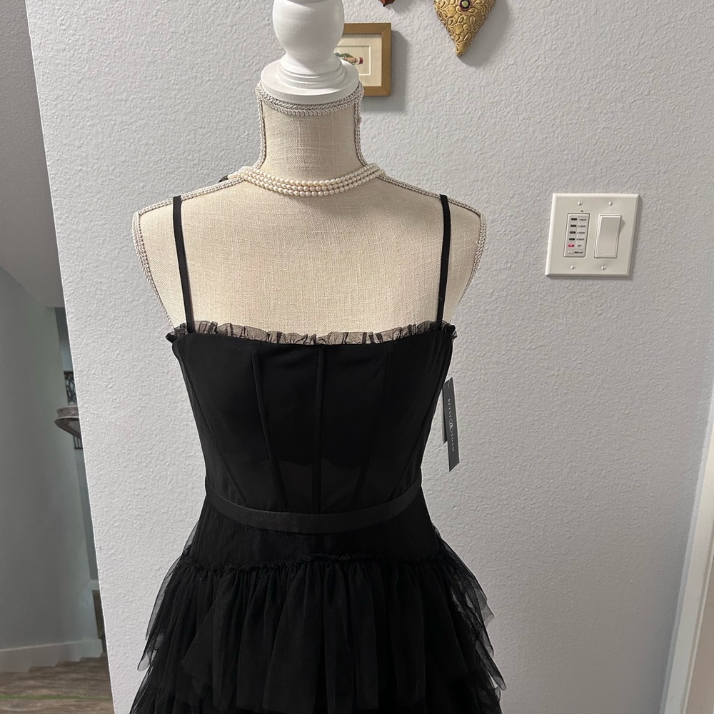 Betsy Adam Elegant Little Black Dress